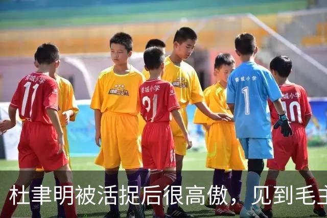 杜聿明被活捉后很高傲，见到毛主席的高级参谋，他羞愧地低下了头